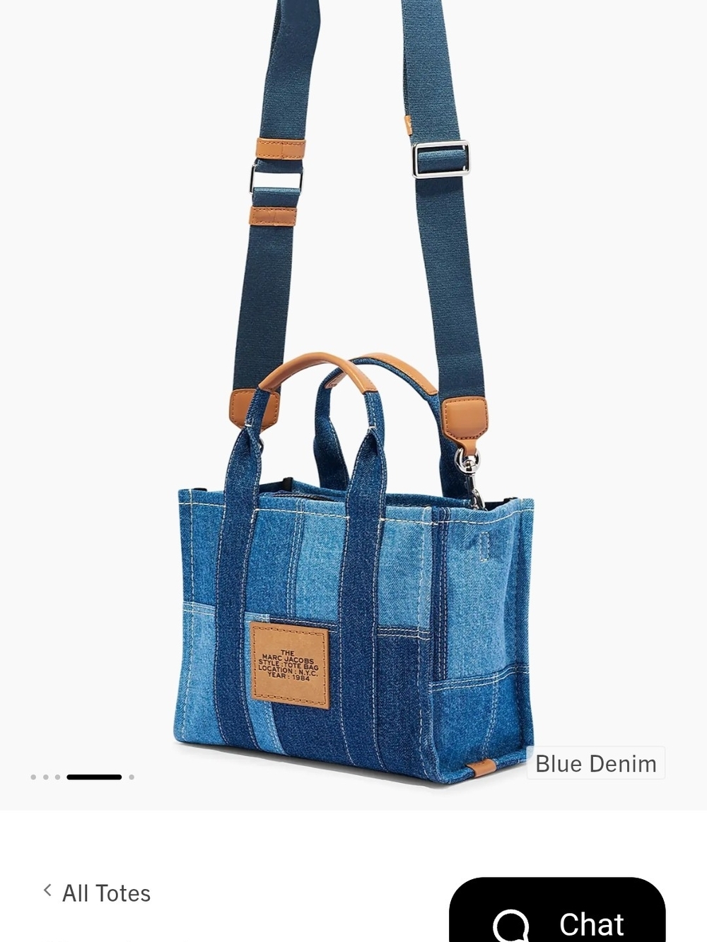 Marc Jacobs Small Denim Tote Bag - Picture 14 of 15